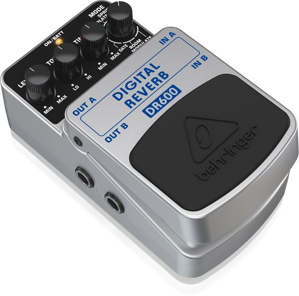 Behringer DR600 efektų pedalas Išraiškos pedalas Juoda, Sidabras