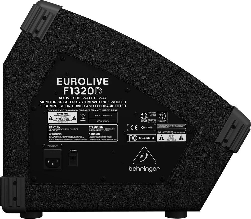 Kompiuterio kolonėlės Behringer Eurolive F1320D 2 krypčių