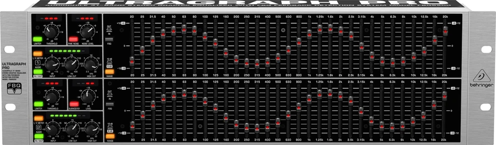 Projektorius Behringer FBQ6200 ekvalaizeris