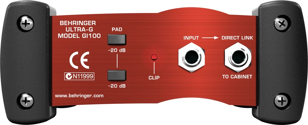Aktyvus audio filtras - Di-box Behringer GI100