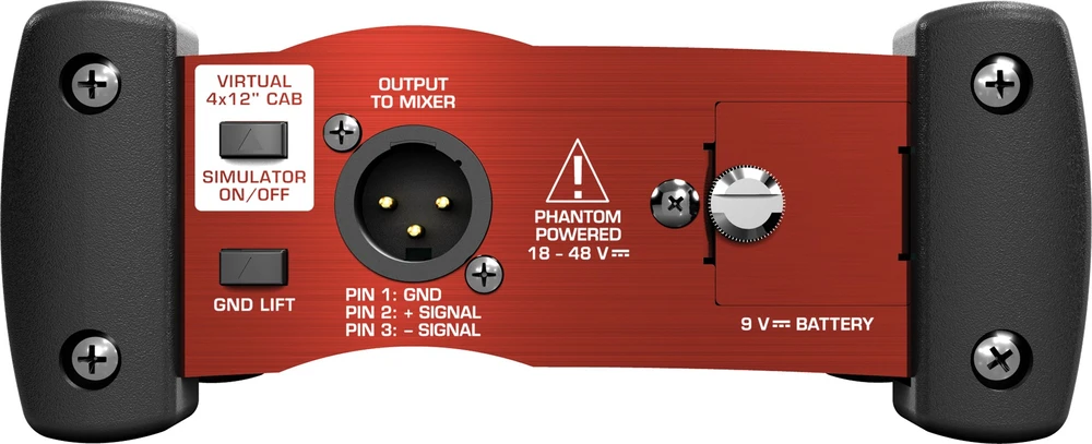 Aktyvus audio filtras - Di-box Behringer GI100