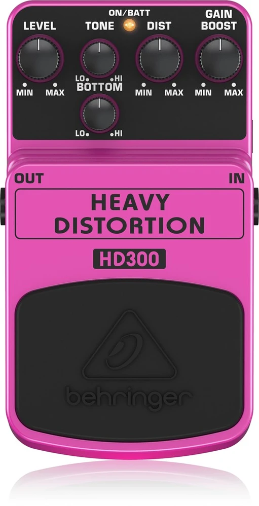 Behringer HD300 efektų pedalas Išraiškos pedalas Juoda
