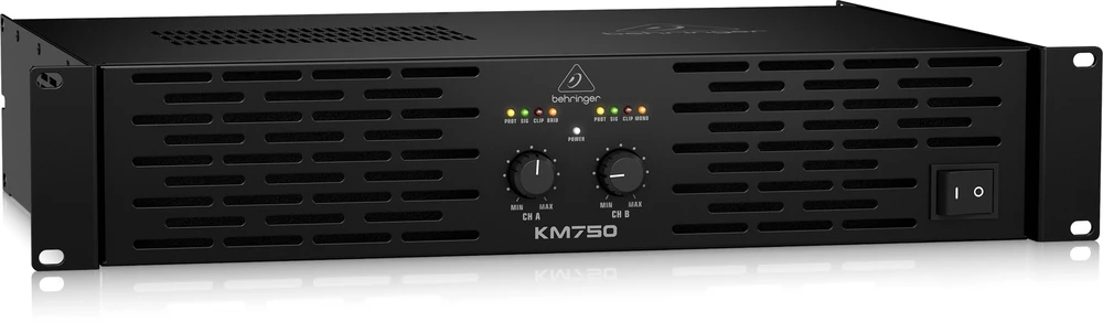Behringer KM750 garso stiprintuvas 2.1 kanalai Juoda