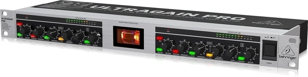 „Behringer MIC2200 V2“ vamzdinis mikrofono išankstinis stiprintuvas