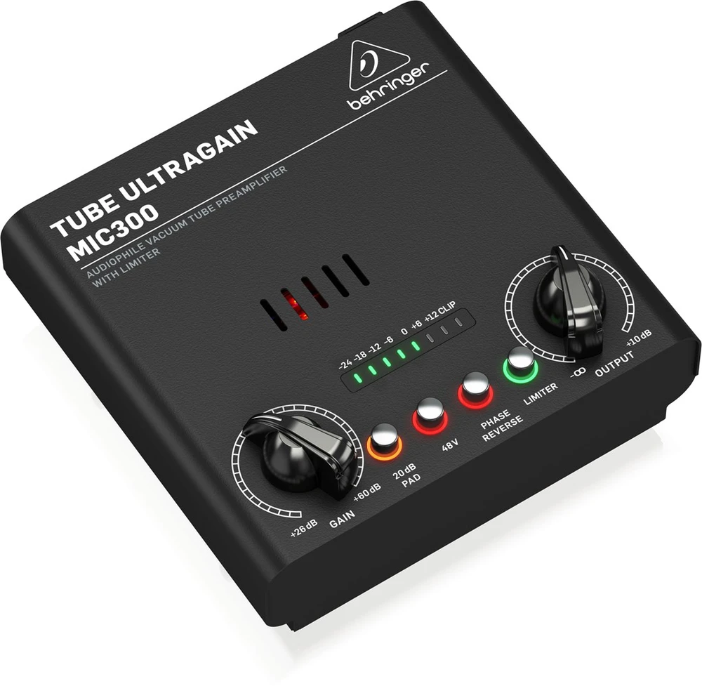 Behringer MIC300 pradinis garso stiprintuvas