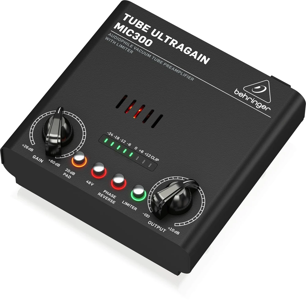 Behringer MIC300 pradinis garso stiprintuvas