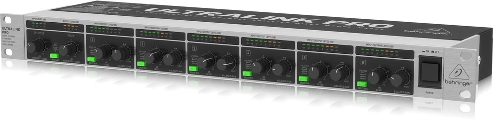 Behringer MX882 V2 garsų maišiklis 8 kanalai Juoda, Pilka, Metalinis