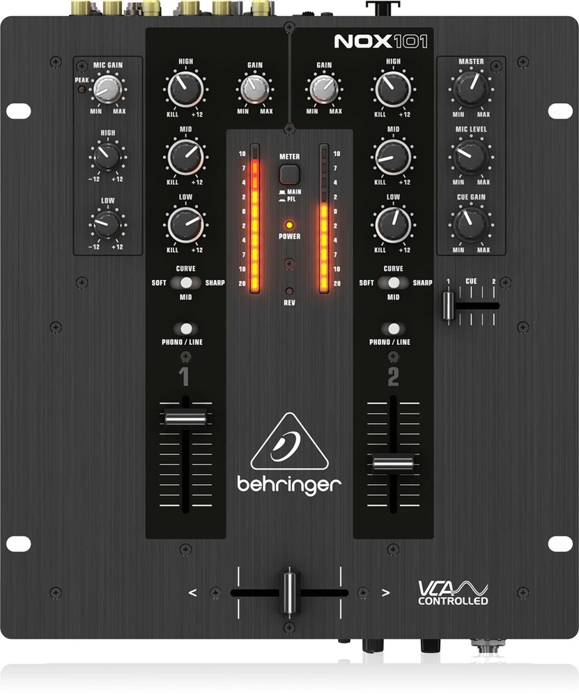 Behringer NOX101 garsų maišiklis 2 kanalai 10 – 90000 Hz