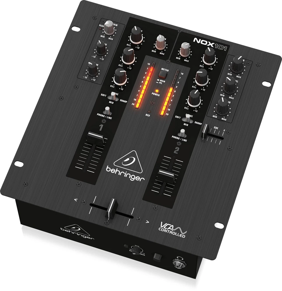 Behringer NOX101 garsų maišiklis 2 kanalai 10 – 90000 Hz