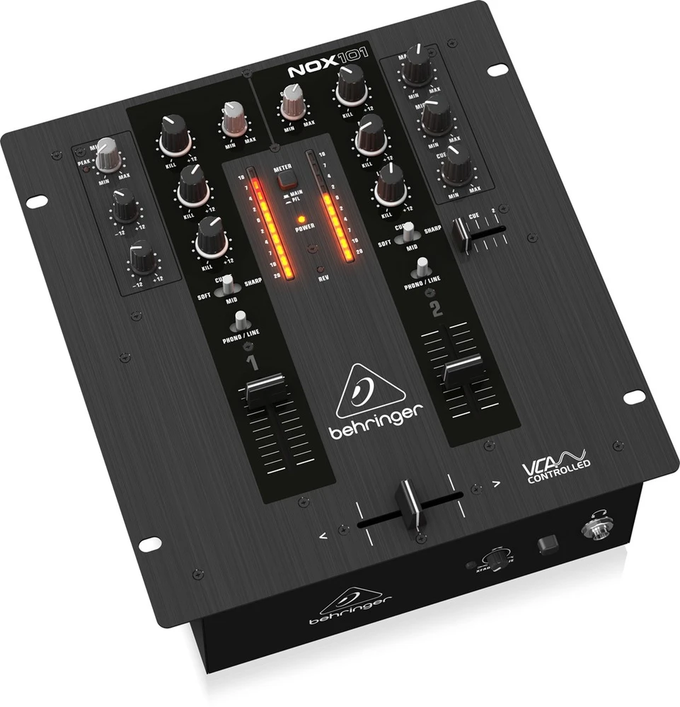 Behringer NOX101 garsų maišiklis 2 kanalai 10 – 90000 Hz