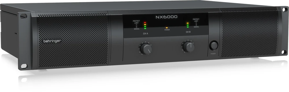 Behringer NX6000 garso stiprintuvas 2.0 kanalai Namo Juoda
