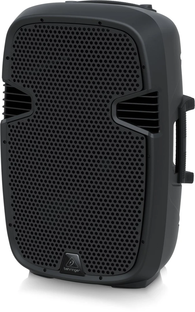 Kompiuterio kolonėlės Behringer PK115A viešojo informavimo sistema Viešojo informavimo (PA) sistema su ratukais 800 W Juoda