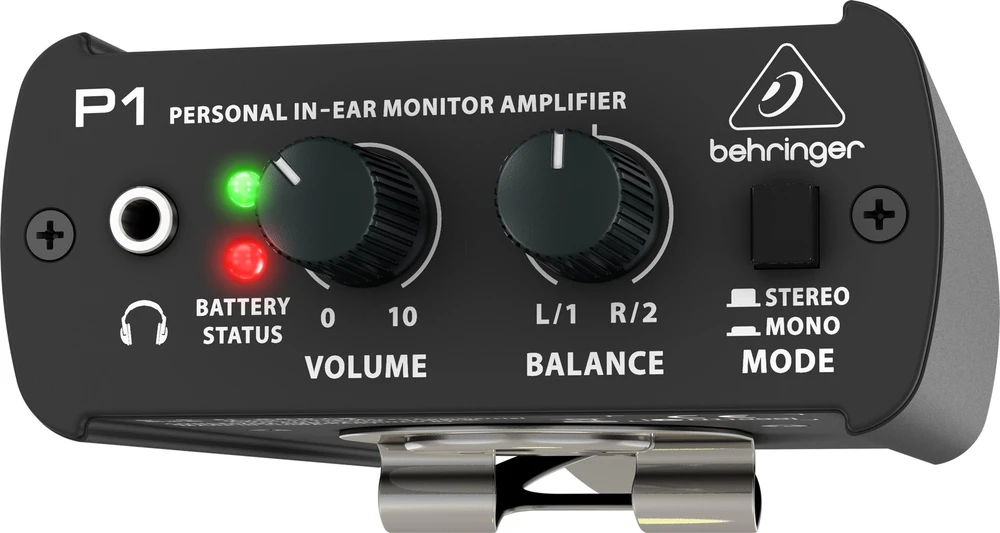 Stiprintuvas Stagg Behringer Powerplay P1 Juoda