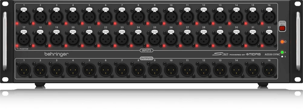 Behringer S32 Scenos jungčių dėžutė