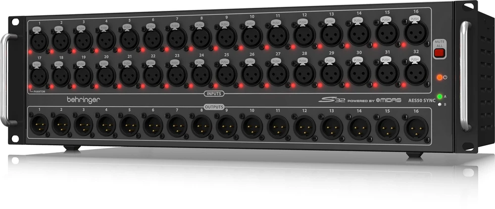 Behringer S32 Scenos jungčių dėžutė