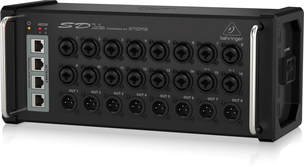 Behringer SD16 Scenos jungčių dėžutė