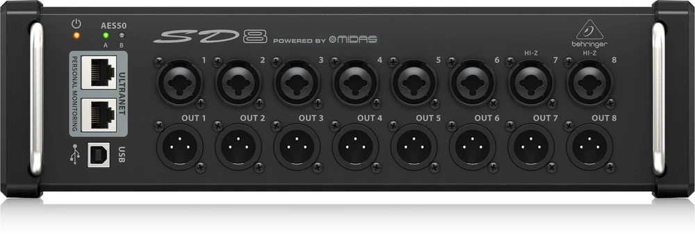 Behringer SD8 Scenos jungčių dėžutė