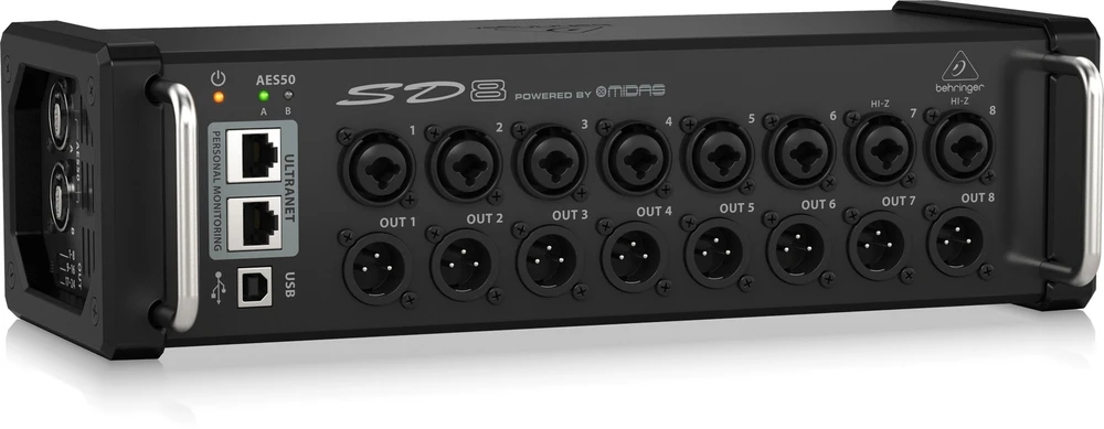Behringer SD8 Scenos jungčių dėžutė
