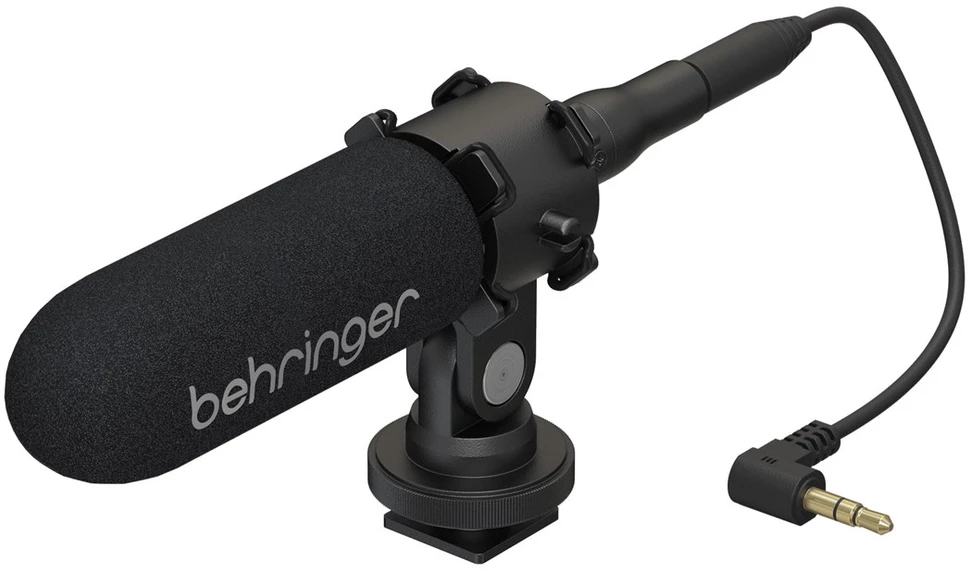 Behringer VIDEO MIC – kondensatoriaus mikrofonas mobiliesiems įrenginiams