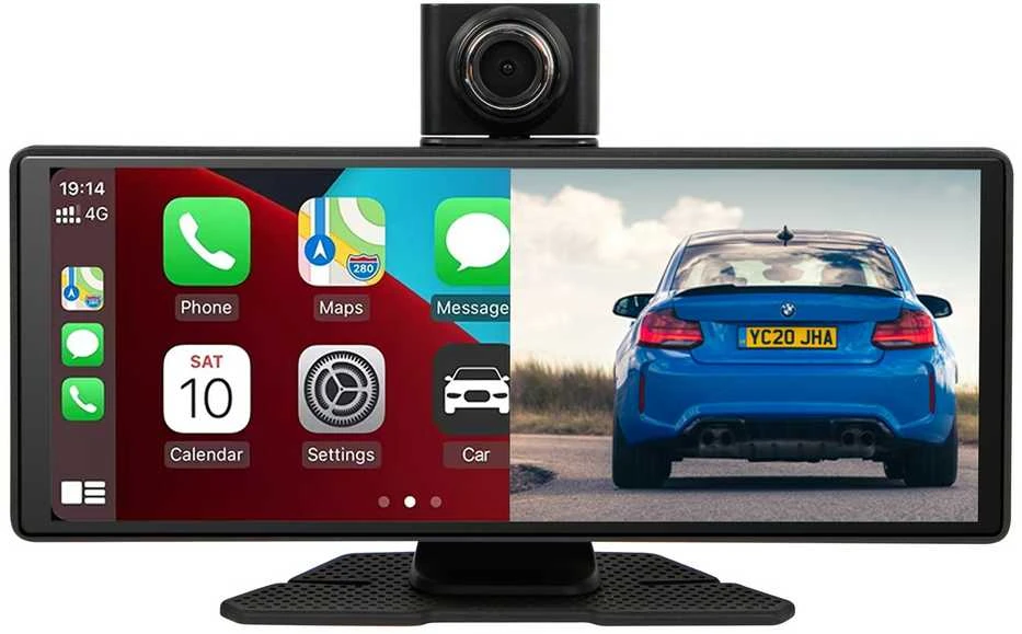 Multimedijos stotis Wireless CarPlay5.0 BLOW su vaizdo registratoriumi ir atbulinės eigos kamera