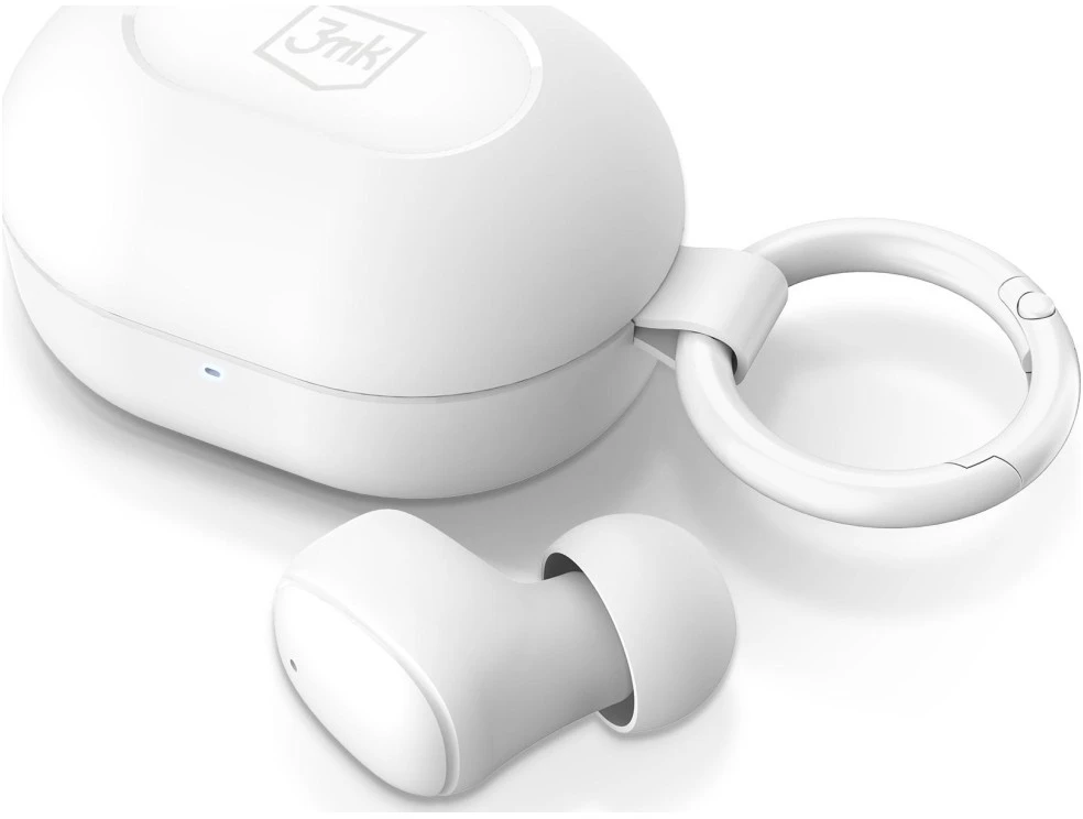 Ausinės 3Mk apsaugos priedai - 3mk FlowBuds 6.0 Baltas