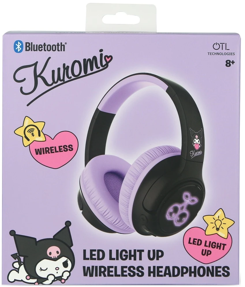 Belaidės Ausinės OTL Kuromi LED Light Up