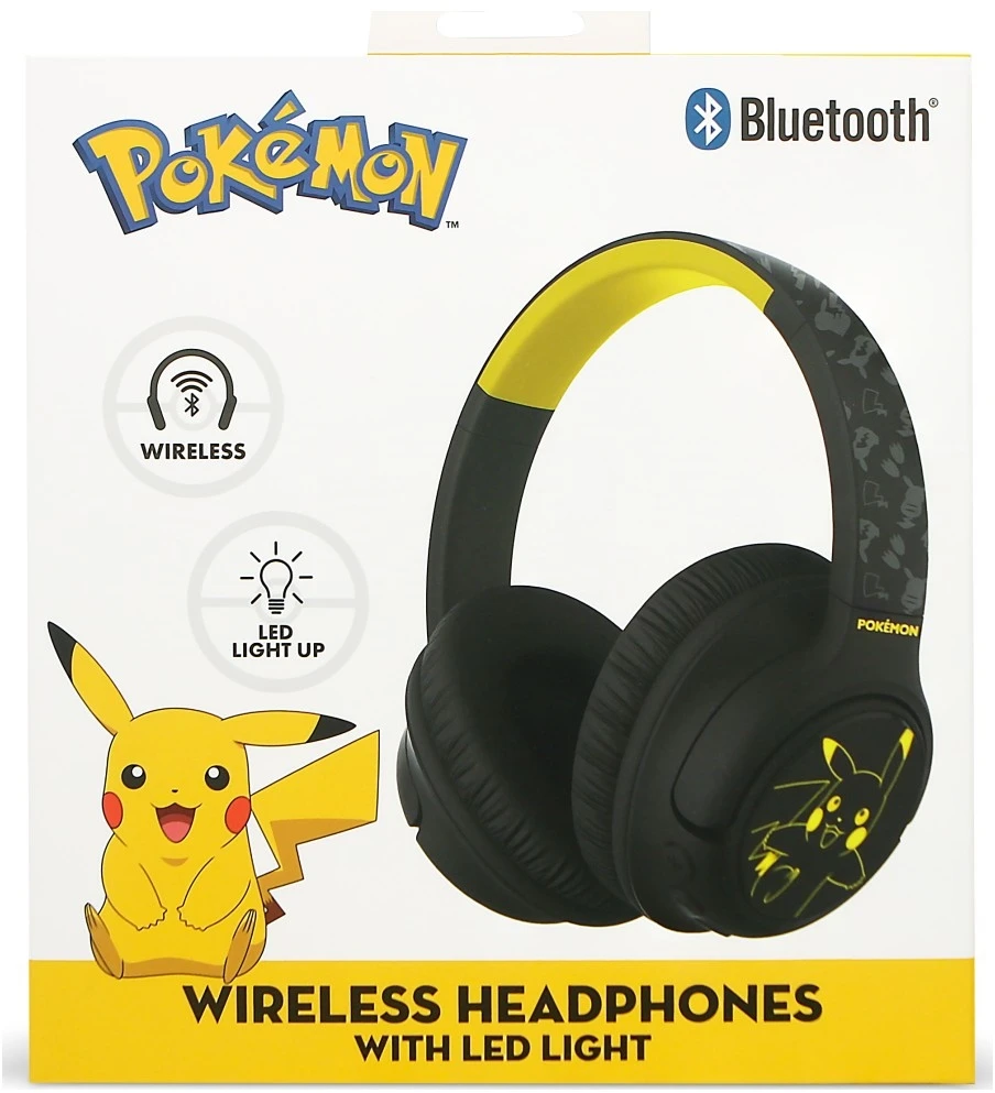 Belaidės Ausinės OTL Pokémon LED Light Up