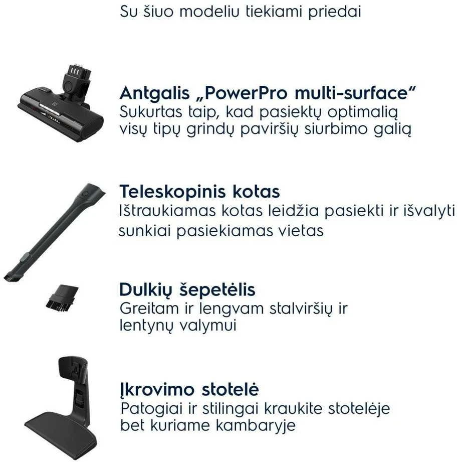 Belaidis dulkių siurblys Electrolux 500 serija, ES52CB21DB