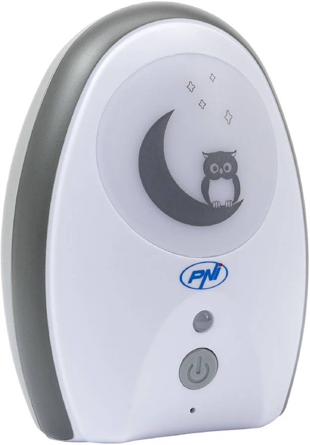 Belaidis garso kūdikių monitorius PNI B6500, domofonas, su naktine lempa, „Vox“ ir „Pager“ funkcijomis, reguliuojamu mikrofono jautrumu