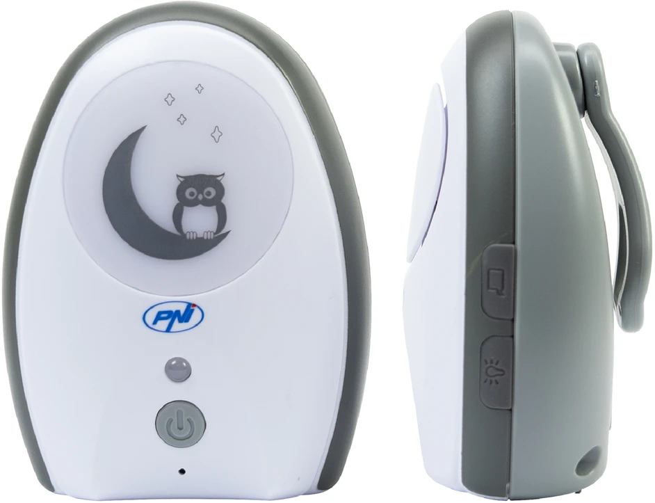 Belaidis garso kūdikių monitorius PNI B6500, domofonas, su naktine lempa, „Vox“ ir „Pager“ funkcijomis, reguliuojamu mikrofono jautrumu