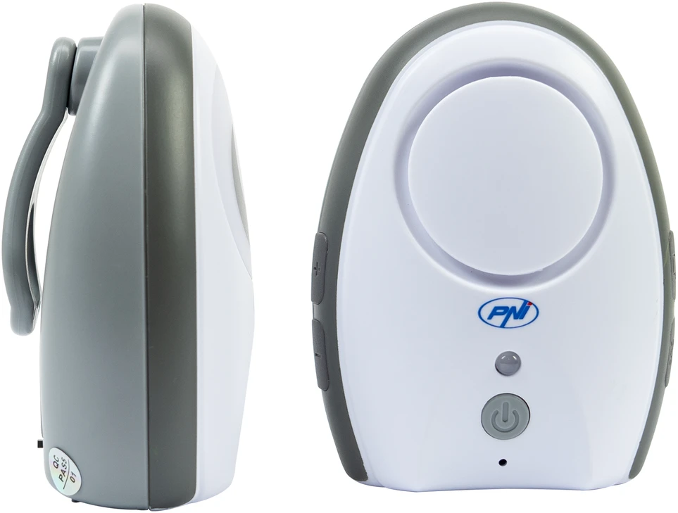 Belaidis garso kūdikių monitorius PNI B6500, domofonas, su naktine lempa, „Vox“ ir „Pager“ funkcijomis, reguliuojamu mikrofono jautrumu