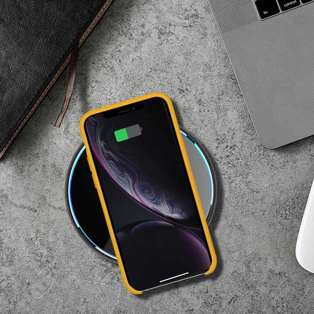 Belaidis įkroviklis 15W Tech-Protect QI15W-C1 baltos spalvos