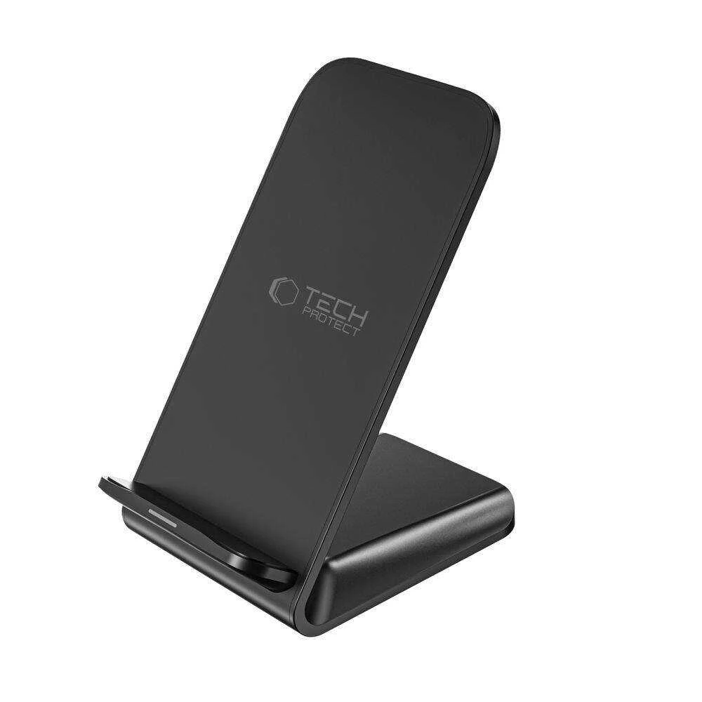 Belaidis įkroviklis 15W Tech-Protect QI15W-S2 juodos spalvos