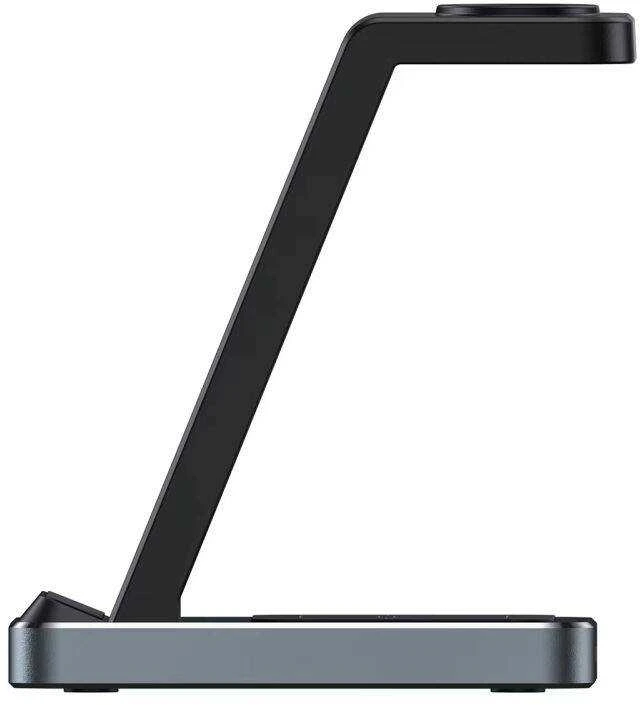 Belaidis įkroviklis 3in1 MagSafe Tech-Protect QI15W-A26 juodos spalvos