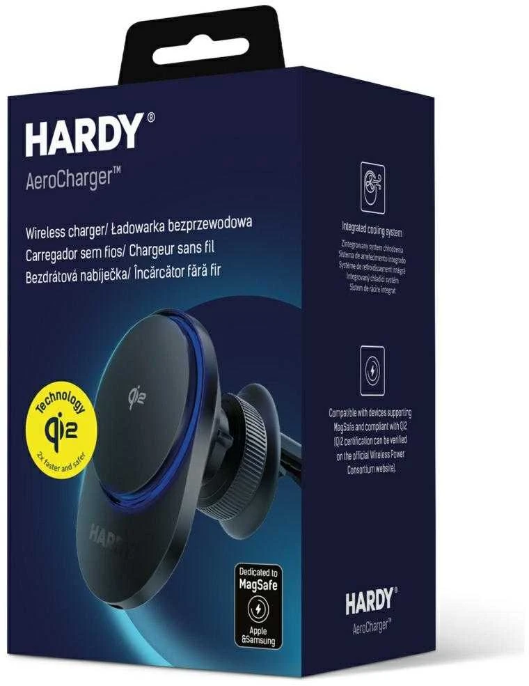 3Mk apsaugos priedai - 3mk Hardy AeroCharger 15W MPP Qi2 Juodas