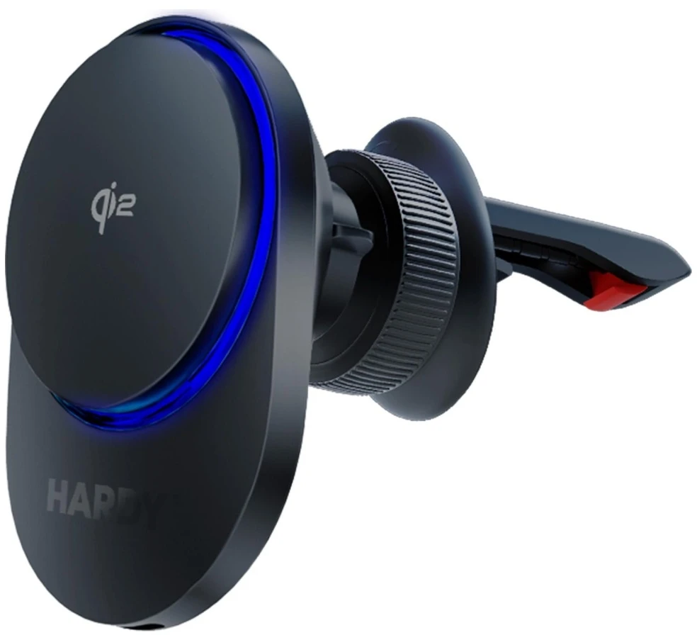 3Mk apsaugos priedai - 3mk Hardy AeroCharger 15W MPP Qi2 Juodas