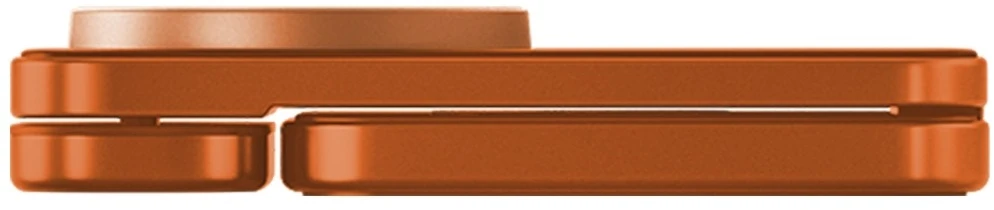 Belaidis įkroviklis Energea MagTrio 2 3-in-1 Qi2 25W foldable oranžinės spalvos