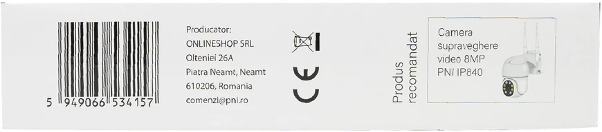 Belaidis NVR PNI House WIFI800, 8 kanalų 5MP ir 4 kanalų 4K (8MP), balso pranešimas