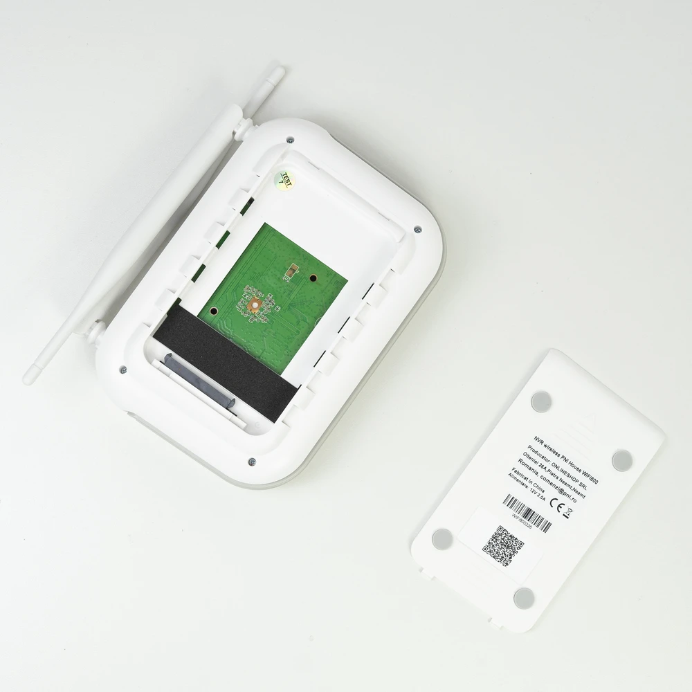 Belaidis NVR PNI House WIFI800, 8 kanalų 5MP ir 4 kanalų 4K (8MP), balso pranešimas