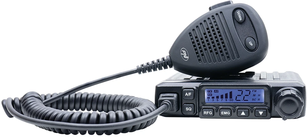 Belaidžio ryšio CB radijo stoties komplektas PNI Escort HP 6500 ASQ + CB antena PNI Extra 48