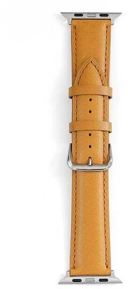 Beline Apple Watch Leather apyrankė38/40/41mm light rudos spalvos