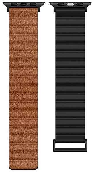 Beline Apple Watch Magnetic Pro apyrankė 42/44/45/49mm juodos spalvos/rudos spalvos Box