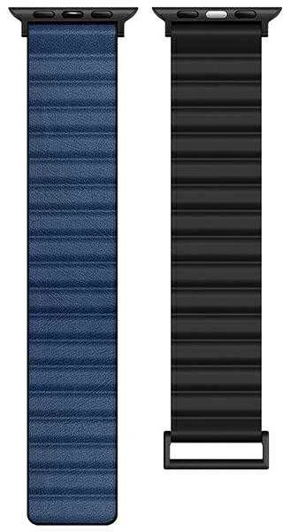 Beline Apple Watch Magnetic Pro apyrankė 42/44/45/49mm juodos spalvos/Mėlyna juodos spalvos/Mėlyna Box