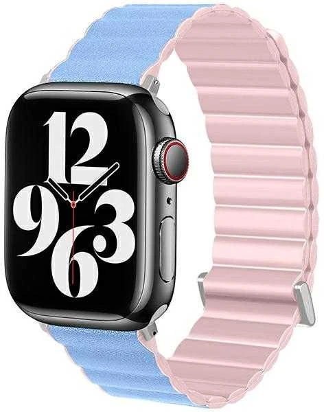 Beline Apple Watch Magnetic Pro apyrankė 38/40/41mm rožinės spalvos/Mėlyna rožinės spalvos/Sierra Box