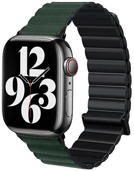 Beline Apple Watch Magnetic Pro apyrankė 38/40/41mm juodos spalvos/žalios spalvos juodos spalvos/žalios spalvos Box