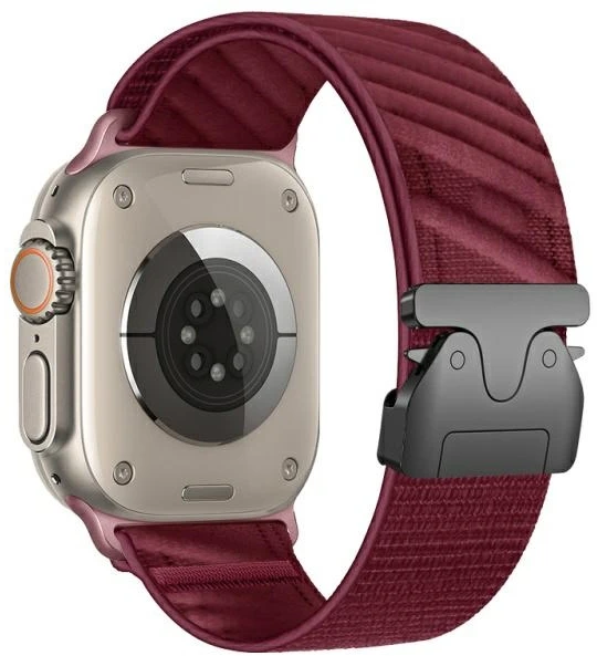 Beline Apple Watch Oblique apyrankė 42/44/45/49mm Raudona