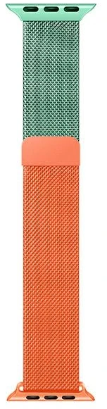 Beline Apple Watch Steel apyrankė38/40/41mm žalios spalvos/oranžinės spalvos