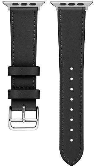 Beline Watch apyrankė 20mm Hermes Leather juodos spalvos/juodos spalvos box