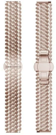 Beline Watch apyrankė 20mm Metal Honeycomb Rose aukso spalvos /rose aukso spalvos box