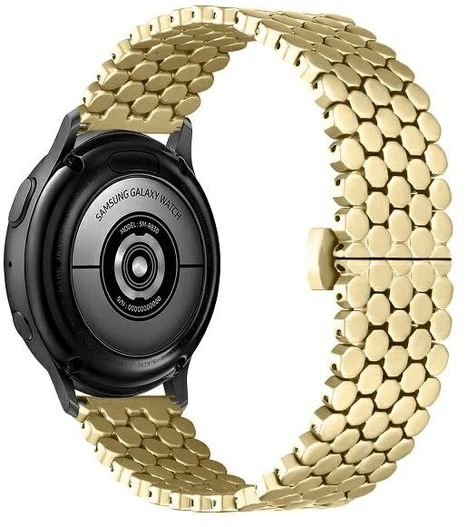 Beline Watch apyrankė 20mm Metal Honeycomb aukso spalvos/aukso spalvos box